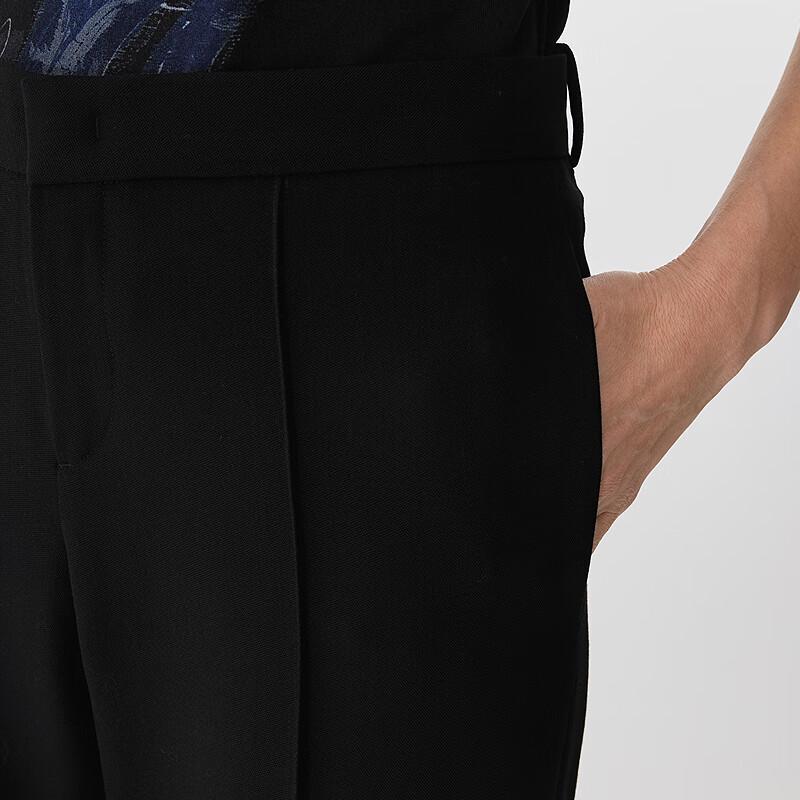 JNBY Spring 2025 100% Wool Slim-Fit Cigarette Pants