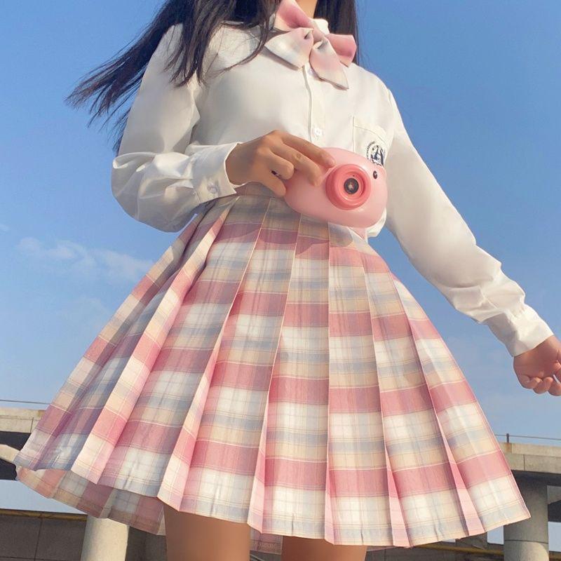 Rabbit Sew Summer School Style JK Uniform Set - Gentle Skirt and Top