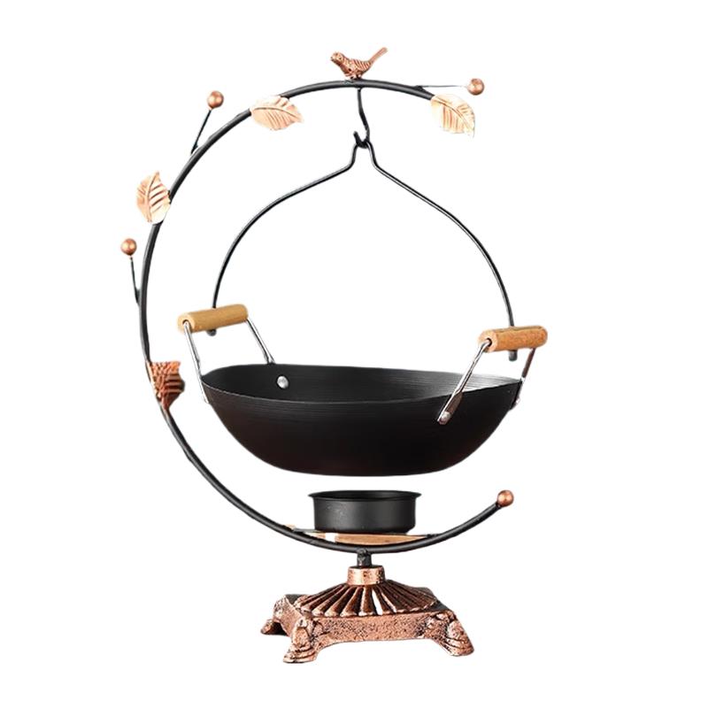 

Rustic Iron Hanging Pot