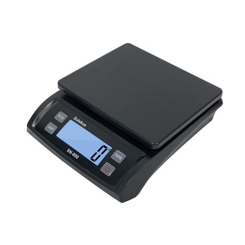 Bivoyud Digital Platform Scale, Maximum 30kg Capacity, Large Screen, Counting, Net Weighing, and Hold Function (Black)