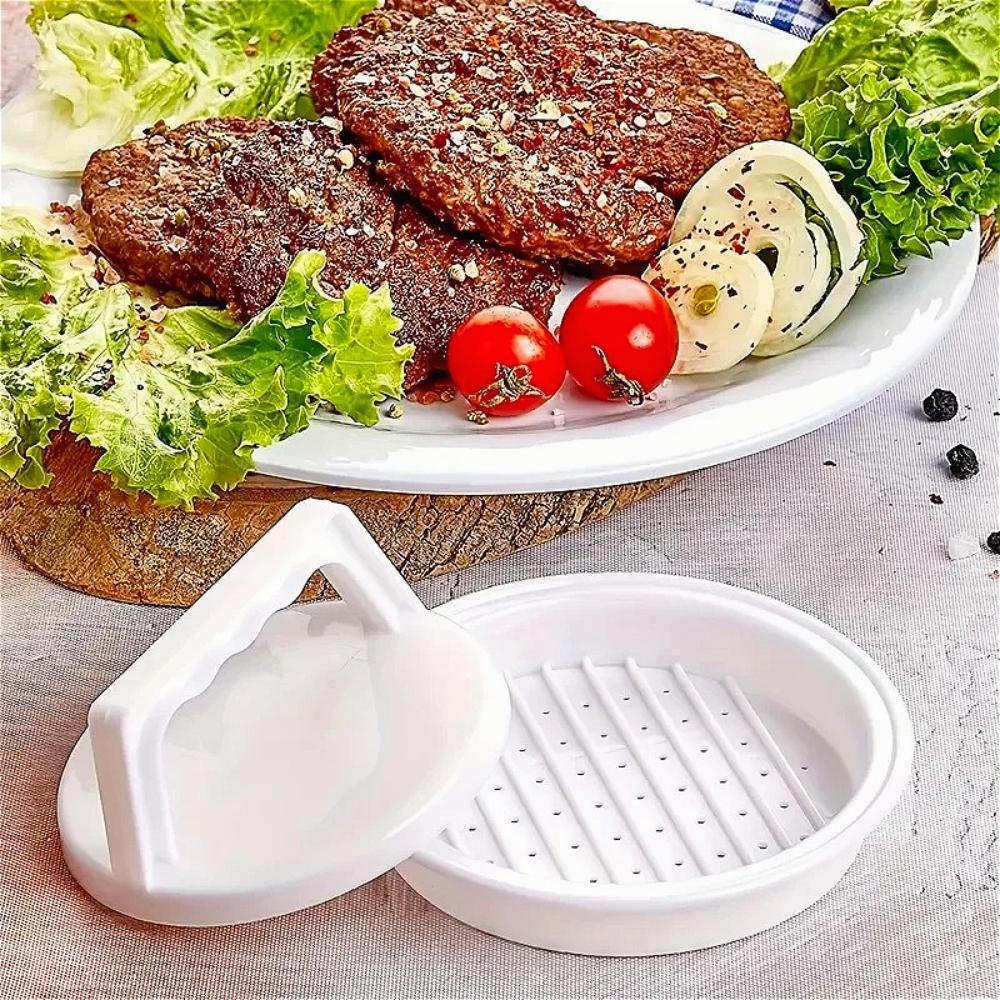 1Pc Plastic Burger Multi-Purpose Meat Press Hamburger Press Hamburger Meatloaf Mould Kitchen Tools Burger Press