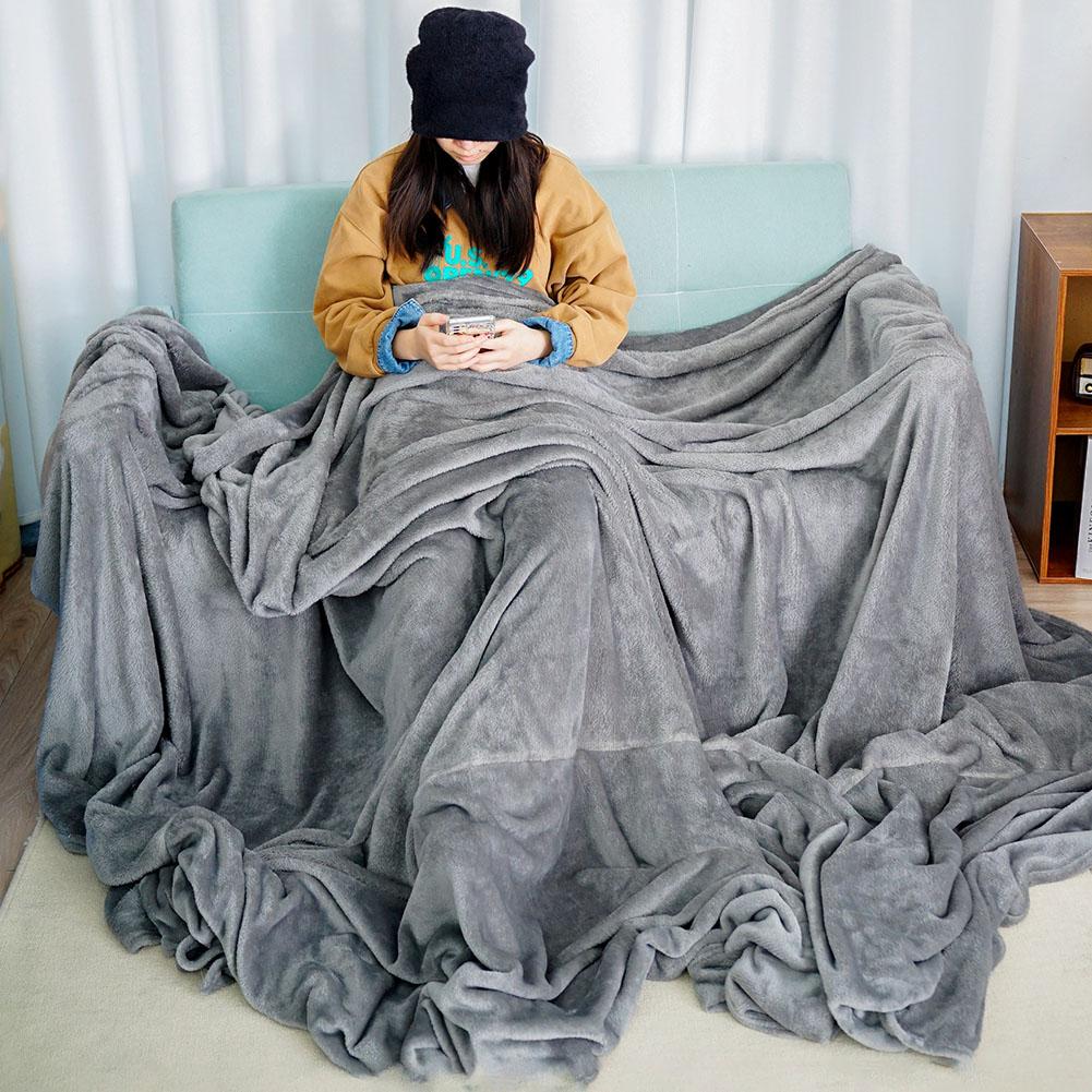 Oversized Sping & Summer Blanket For Camping Soft Warm Stitch Cover For Sofa Bed Blankets Flann Y3W3
