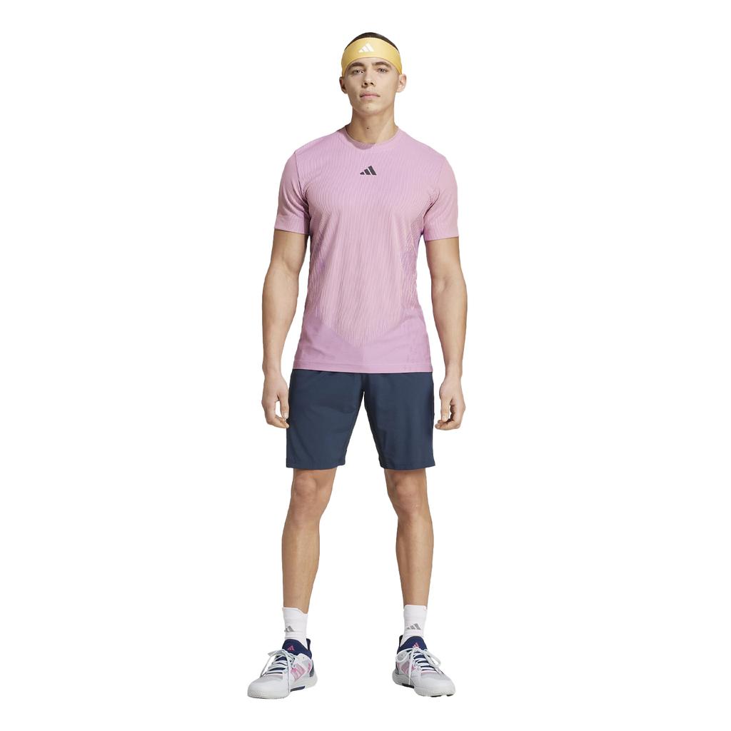 Adidas Mens AirCool Crew Neck Short-Sleeved T-Shirt