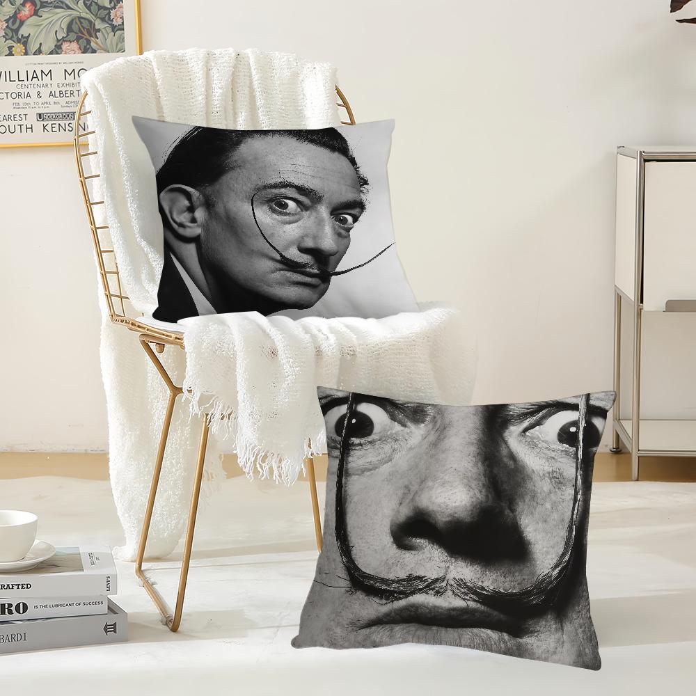 Pop Art Salvador Dali Towel Pillow Case Suitable For Bedrooms Living Rooms Cars Home Decoration