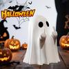 Halloween Decorations Ghost Figurine - 3 in Spooky & Cute Ghost Statue, Halloween Ghost Figurines for Home, Office, Desk Decor, Cute Ghost Decor Home