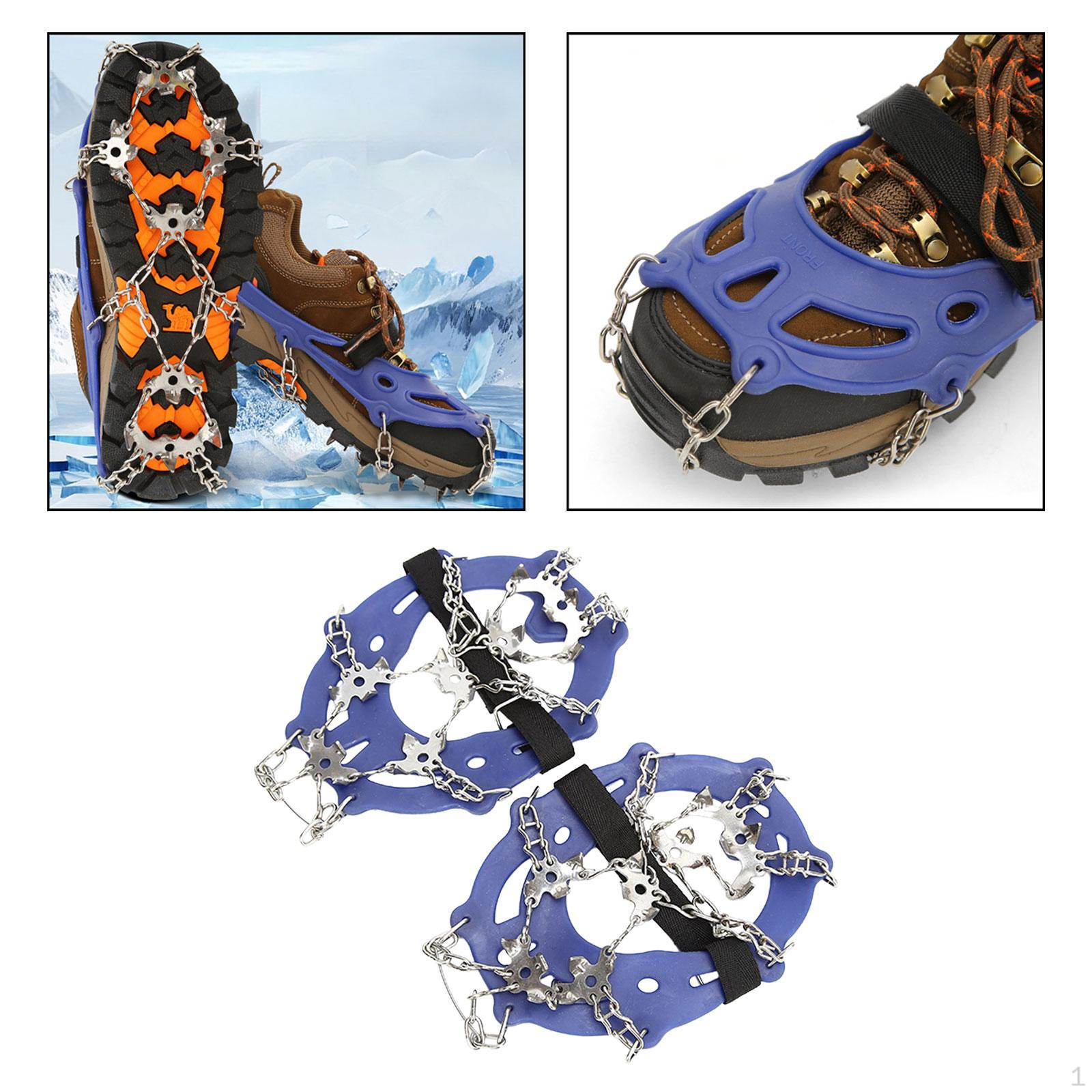 

Кошки для обуви для снега и льда Шипы Грипсы Мужская Женская Обувь Грипсы Бутсы