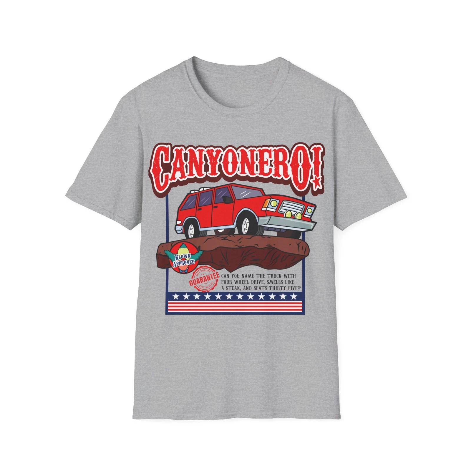 

Canyonero Unisex T-Shirt - Fun Retro Style, Vintage Car Graphic Tee, Auto [...] S