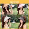 Polyester Uv Protection Hat For Women With Big Brim Sunshade Casual Style