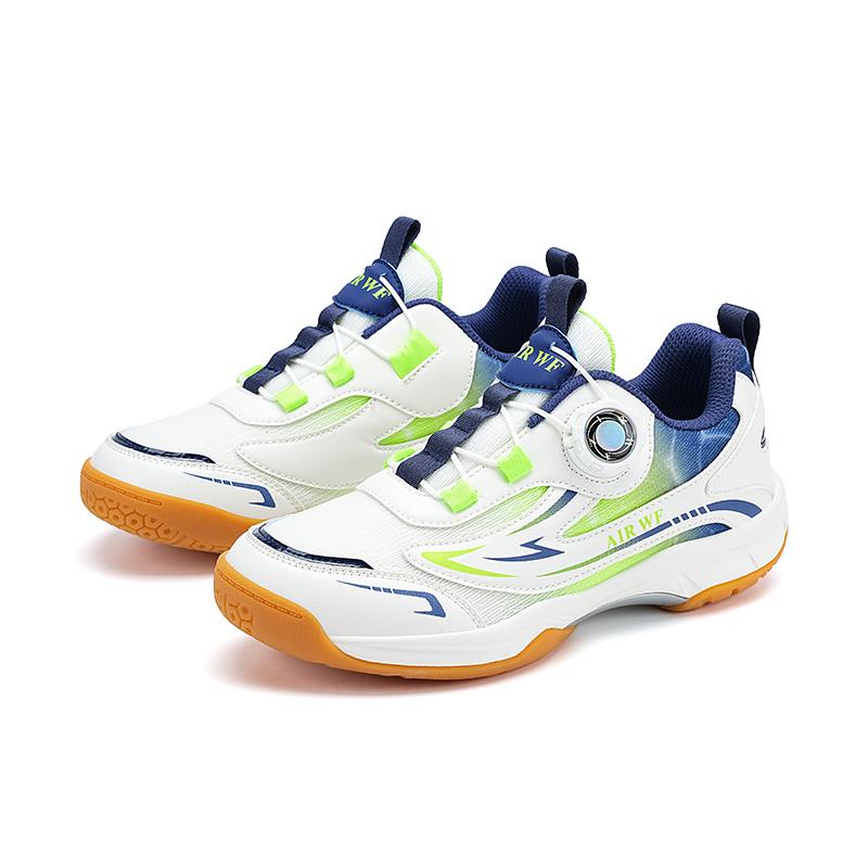 ennis professional rotating button men's and women's badminton shoes, table tennis shoes, children's outdoor sports shoes