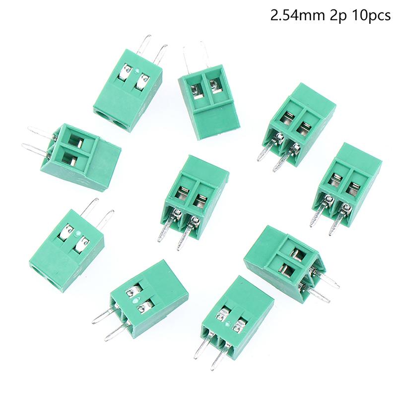 10 buc. Kf128 2Pin 3Pin 2.54Mm 3.81Mm 5.08Mm Spațiere bloc terminale îmbinare tip șurub Pcb șurub terminal splicabil