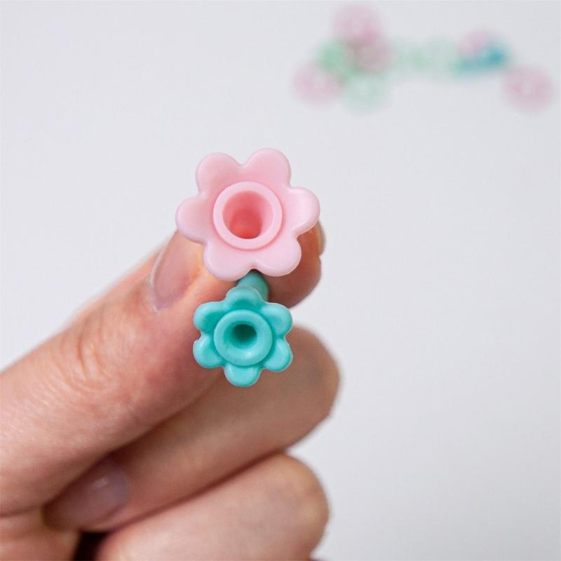Stitching Marker Charm Locking Stitching Marker Knitting Needle Point Protectors, Locking Stitching Marker for Stitching