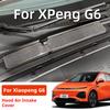 Fit For XPeng G6 2023-2025 Car Water Guide Groove Protector Air Conditioning Air Intake Insect Screen Grille Modification