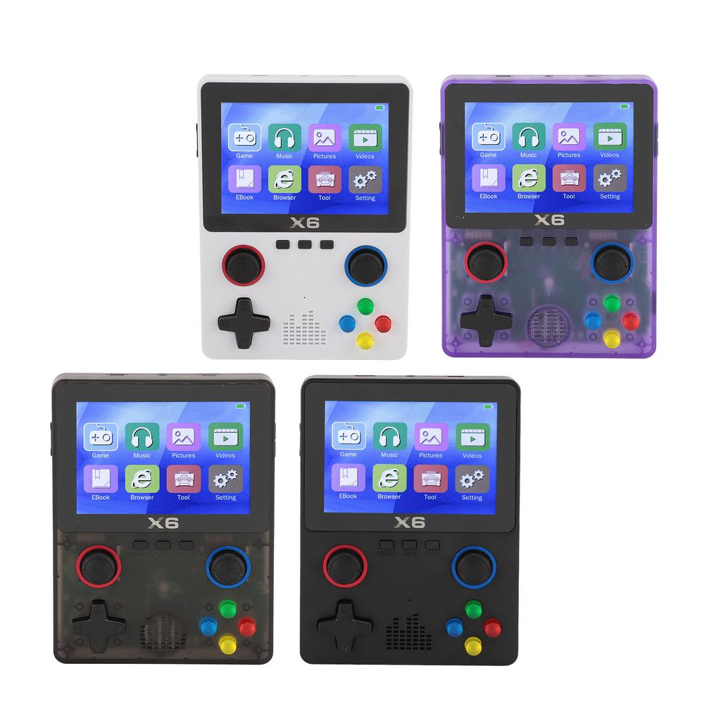 Handheld-Spielkonsole mit 32G-Speicherkarte Retro-Gaming-Konsole unterstützt 11 Emulatoren 3,5 Zoll IPS