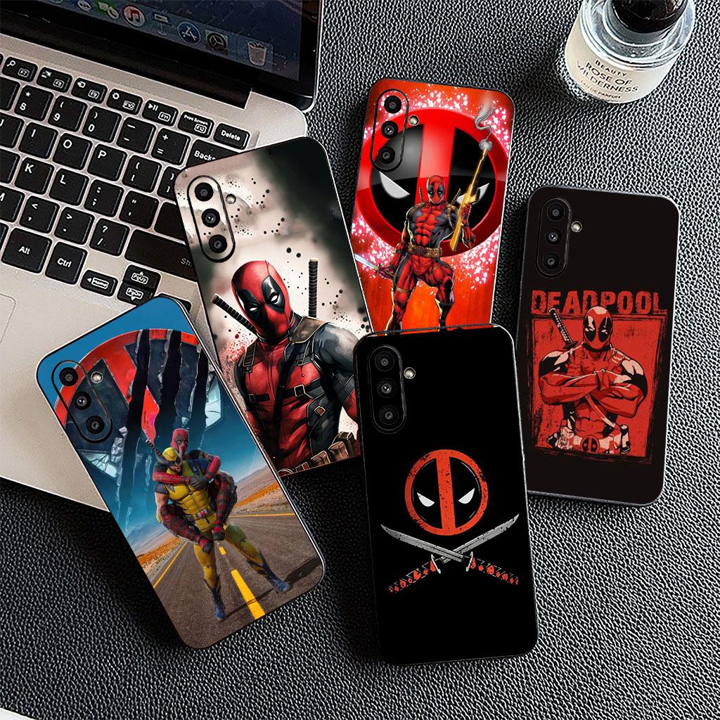 Deadpool Marvel Dead Pool Casing Phone Cover for Xiaomi Redmi Note 13 14 ProPlus A4 A3 Pro Plus 13C Pro+ Note13 Note14 Soft Case