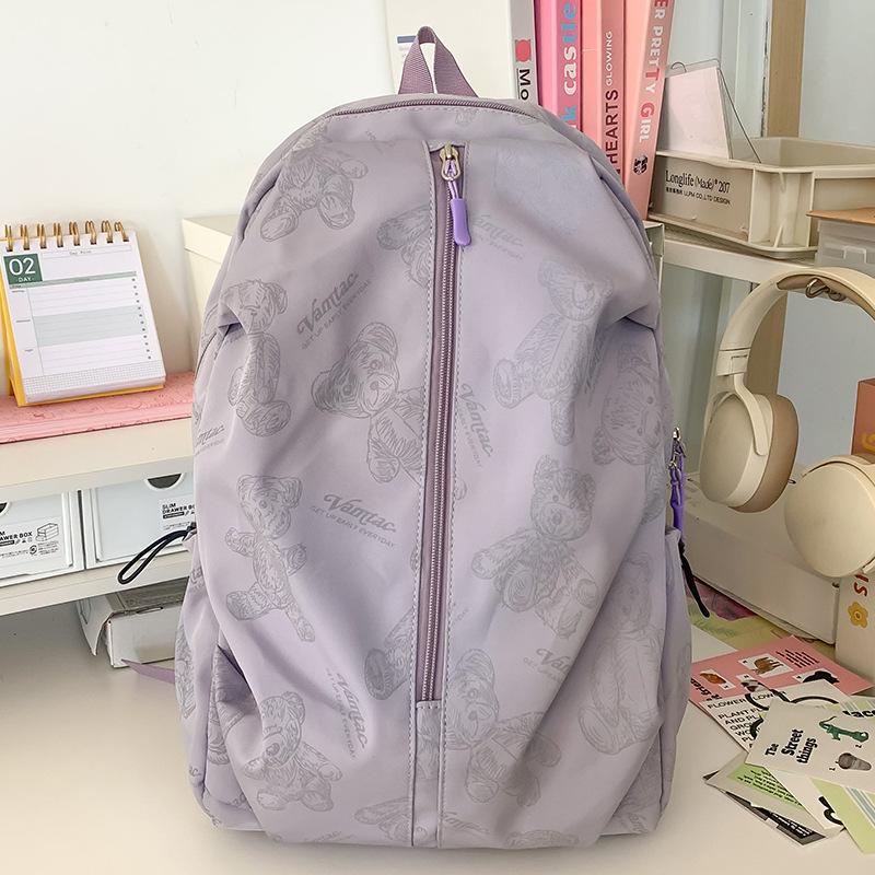 Children's Schoolbags Elementary School Students Junior High School Girls Large Capacity Print High School Students