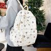 Women Laptop Backpack Large Capacity Versatile Rucksack Bowknot Backpack School Outdoor Camping Picnic Bag