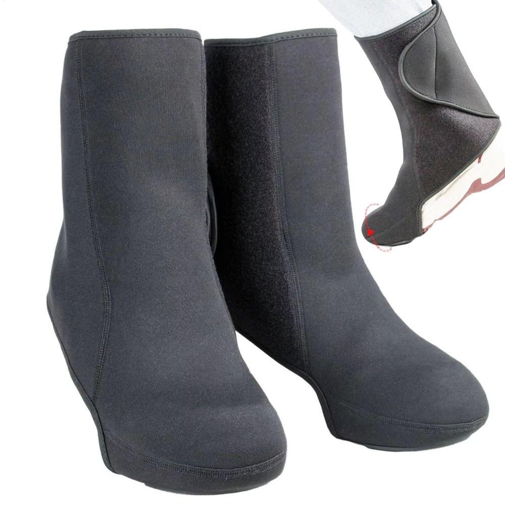 Neoprene Cycling Shoe Covers Waterproof Motorcycle Riding Leg Covers  Mountain Bike