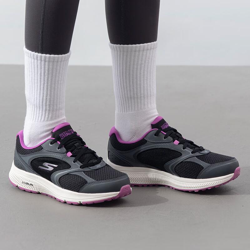 Skechers Women's Road Running Shoes 128280W-BKPR