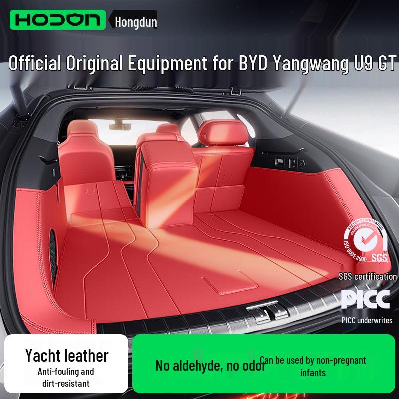 BYD Yangwang U9 GT Full Coverage Trunk Mat for 26 Models - Decorative Car Accessories