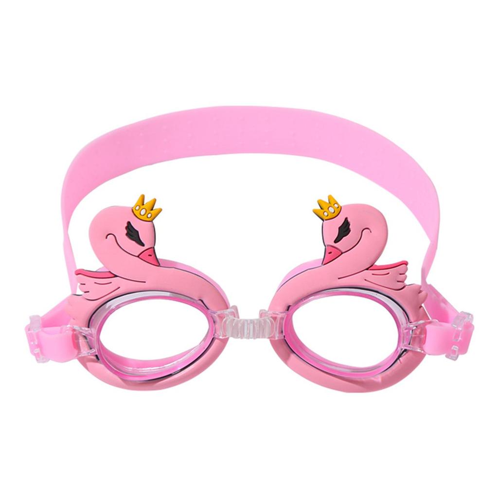 Unicorn Anti-Fog Kids' Swim Goggles with Adjustable Cartoon Strap
