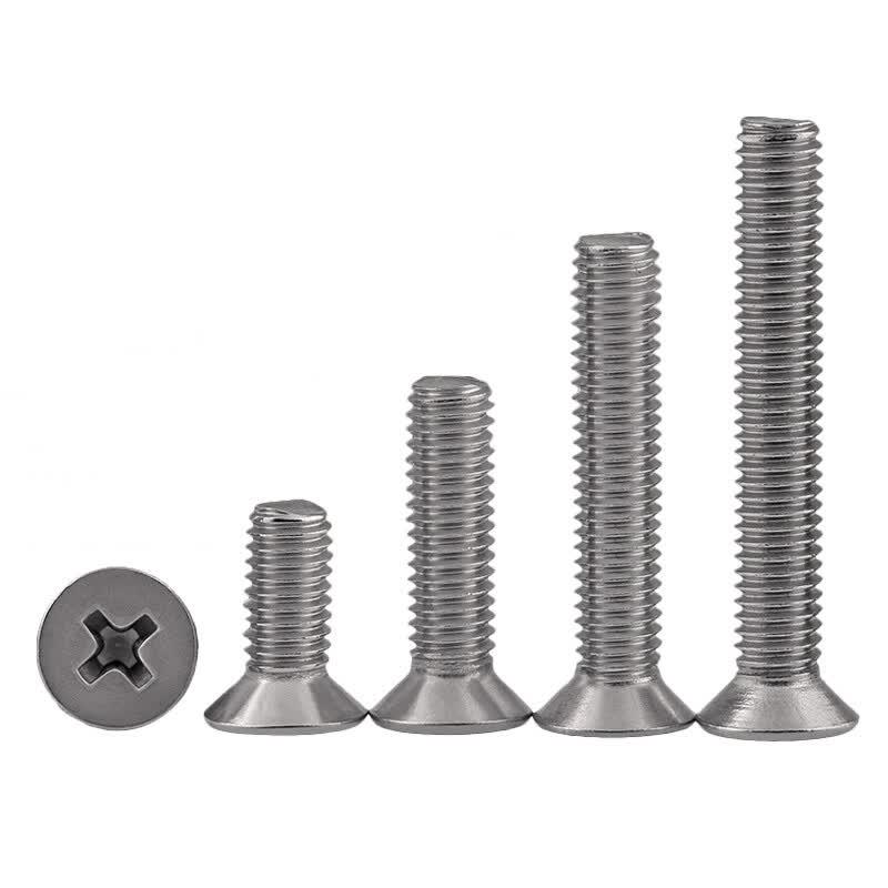 JNL 304 Stainless Steel Countersunk Phillips Flat Head Screw