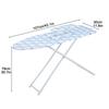 Full-Size Foldable Ironing Board, Foldable Household Ironing Board, Extended Ironing Board Outside with Heat-Resistant Cover