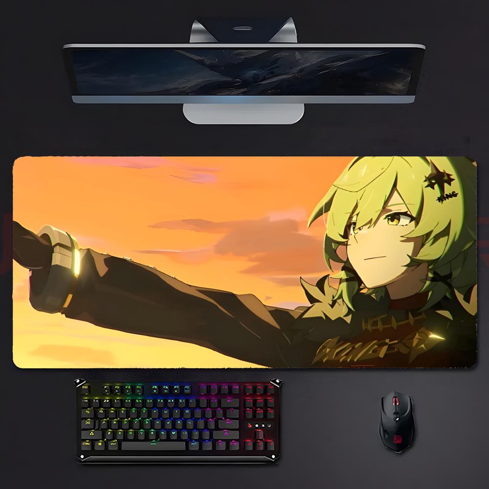 Game Tough Zenless Zone Zero King Caesar Mouse Pad Mousepad Large Gaming Lockedge Thickened Pc Table Desk Mat