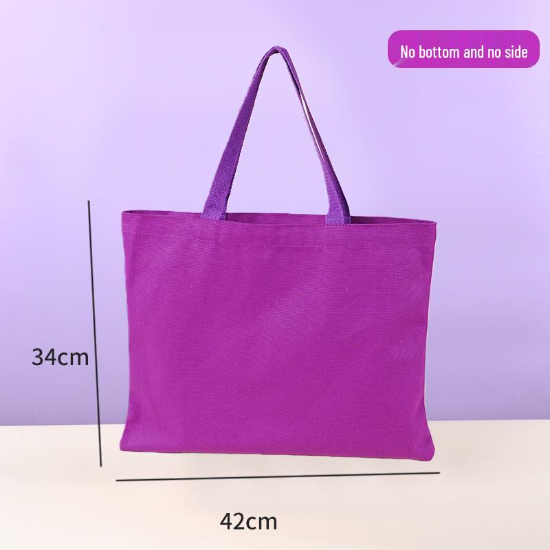 Custom Logo Eco-Friendly Canvas Tote Bag for Business Advertising