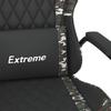 Gaming Chair In Black and Camouflage Synthetic Leather