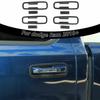 4Pc Plastic Exterior Door Handle Bowl Cover Trim Bezels For Dodge Ram 1500 2018+