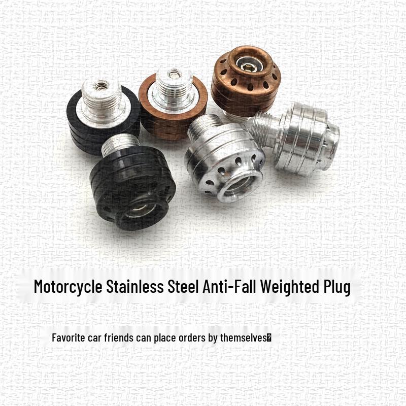 Stainless Steel Handlebar End Plugs for Benelli Huanglong 600/300, Little Xunlong 150