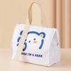 Tragbare Thermische Lunchbox-Taschen für Frauen Kinder Lebensmittelaufbewahrung Handtaschen Reise Picknick-Beutel Isolierte Kühltasche Bento-Tasche