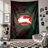 South Sydney Rabbitohs Wall Tapestry Home Decor Wall Hanging Cloth for Bedroom Living Room Background