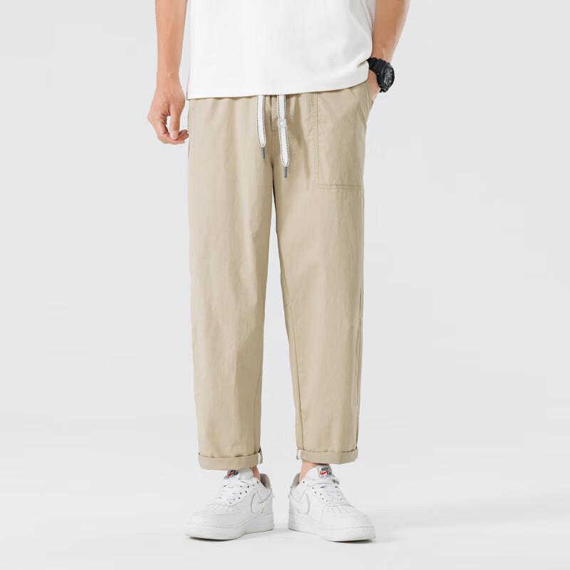 JIAOXIU Men s Relaxed Fit Cargo Pants M