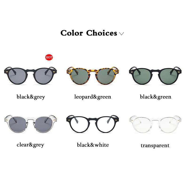 Klassische Leopard Vintage Sonnenbrille Frau Männlich Runde Cat Eye Sonnenbrille Weibliche Retro Stil Kleine Rahmen Sonnenbrille Weibliche Shades