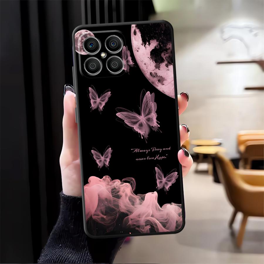 

Funda Phone Cover Case for Honor 90 X5b 200 400 Lite 70 X9a X8 X6 8X Magic5Lite X7 Simple Butterfly Honor X5b Plus