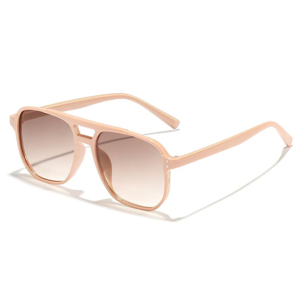 Punk Square Frame Sunglasses Anti-UV Beach Eye Protection Black Shades Glasses Travel Accessories Retro Sunglasses For Women Men
