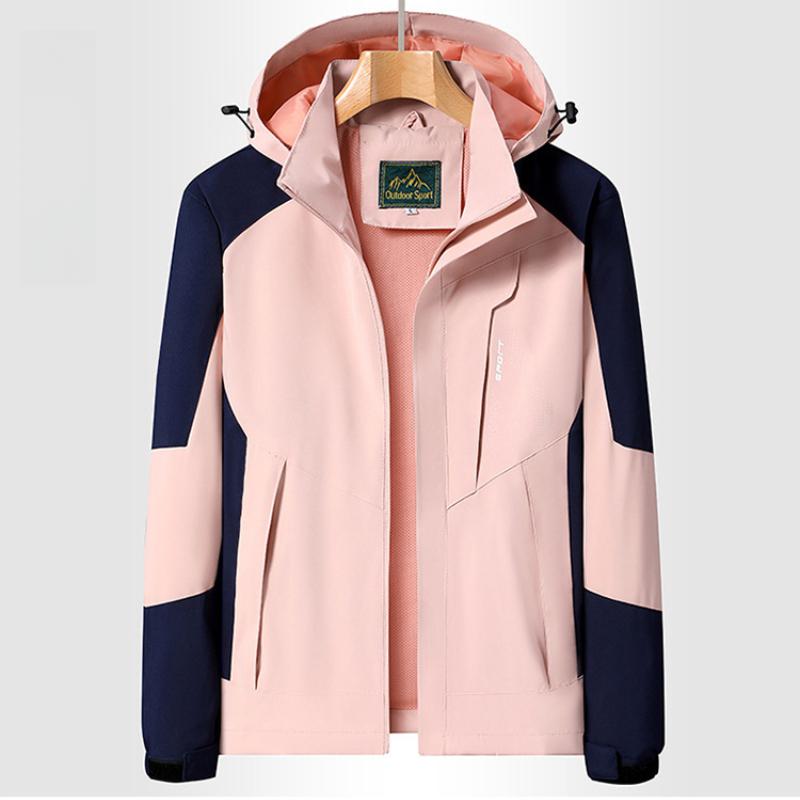 Women's New Spring Windproof Waterproof Single Layer Thin Outdoor Trendy Brand Hiking Jacket