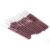 Plastic Handle Ultra Fine Lace Crochet Hook Set Stainless Steel Knitting Needle DIY Sewing Tool