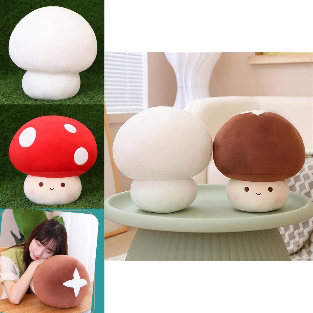 Red Umbrella Mushroom Plush Toy Soft And Cuddly!