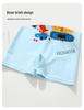 2026 Boys' One-Piece Swimsuit: Quick-Dry Boxer with Cartoon Design for 9-12M to 1-7Y, Sun Protective Swimwear