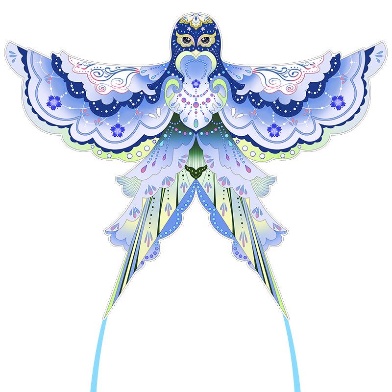 Retro Handicraft Bamboo Swallow Kite - 60cm x 80cm Chinese Style Dance Decoration Prop for Kids (2026 Edition)