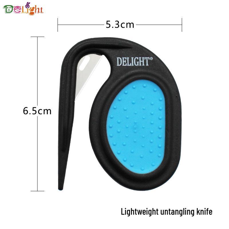 

Chuanji Delicht Pet Knot Opener: Dog/Cat Hair Comb and Paw Detailer T033