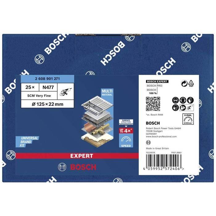 Bosch Accessories 2608901271 Disque de polissage Diamètre 125 mm Ø de perçage 22 mm 1 pc(s)