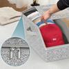 Stackable Hat Container Ventilated Cap Organizer Baseball Cap Organizer with Transparent Window Dust-proof Hat Storage for Caps
