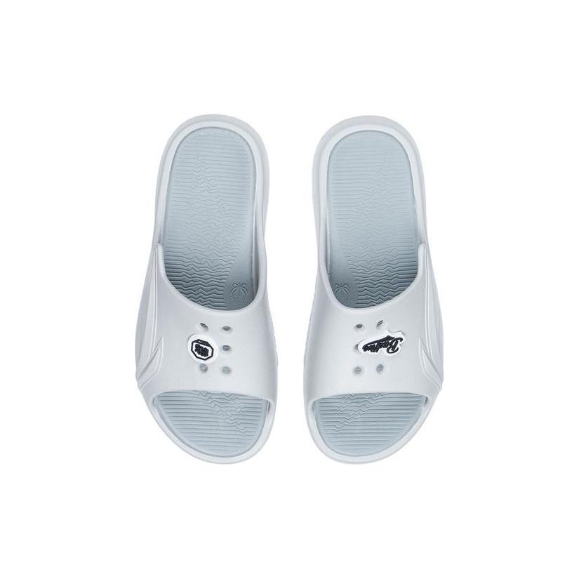 New LiNing Rubber Sole Slide Slippers Men's Gray ABTS003-1