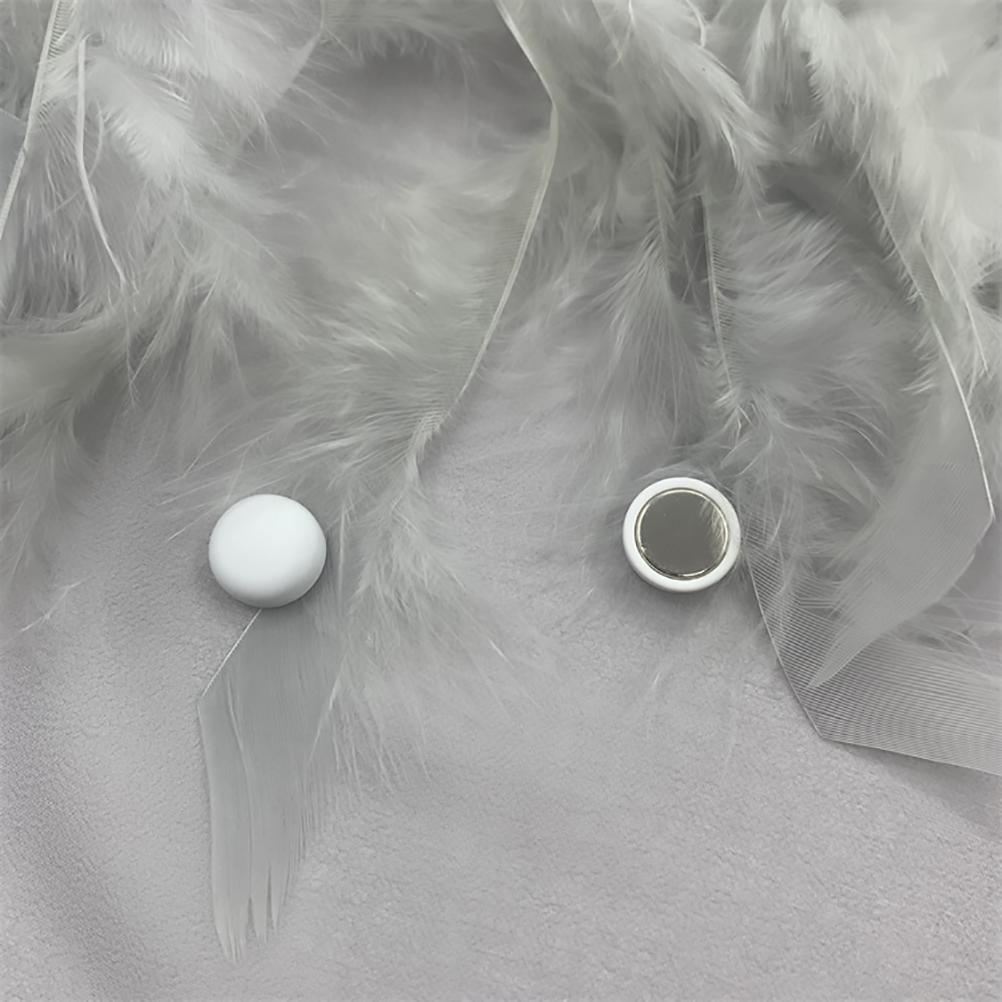 Scarf Buckle Super Strong Magnetic Hijab Pins Alloy Magnetic Scarf Brooch Round Clip for Women Girls Gift