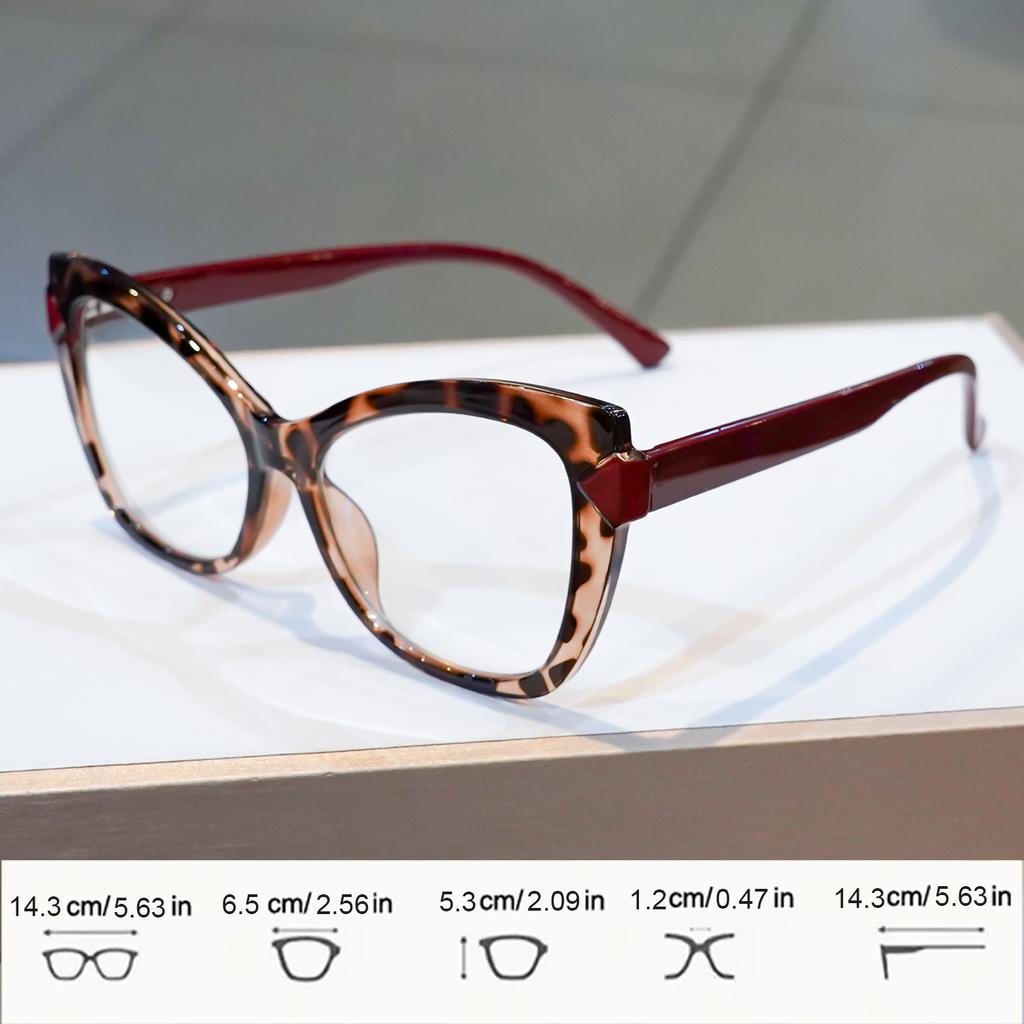 Vintage Cat Eye Reading Glasses for Women & Men - Fashion Eyewear for Daily Wear, Durable Reading Eyeglasses, +1.0 To +4.0