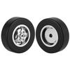 2pcs Aluminum Alloy Drift Tire RC Car Parts Accessories Fit for WPL D12 RC Truck 54mmSilver
