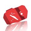LEDISHUN Fluid Tank Protector for Honda Dax 125 and Monkey 125 (Red)